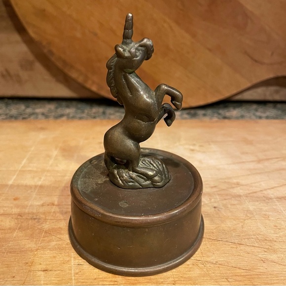Brass vintage Unicorn figurine  collectors item - Picture 3 of 7